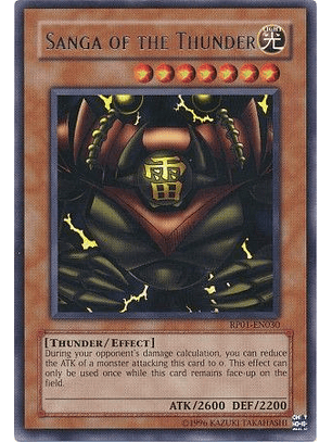 Sanga of the Thunder - RP01-EN030 - Rare (Reprint)