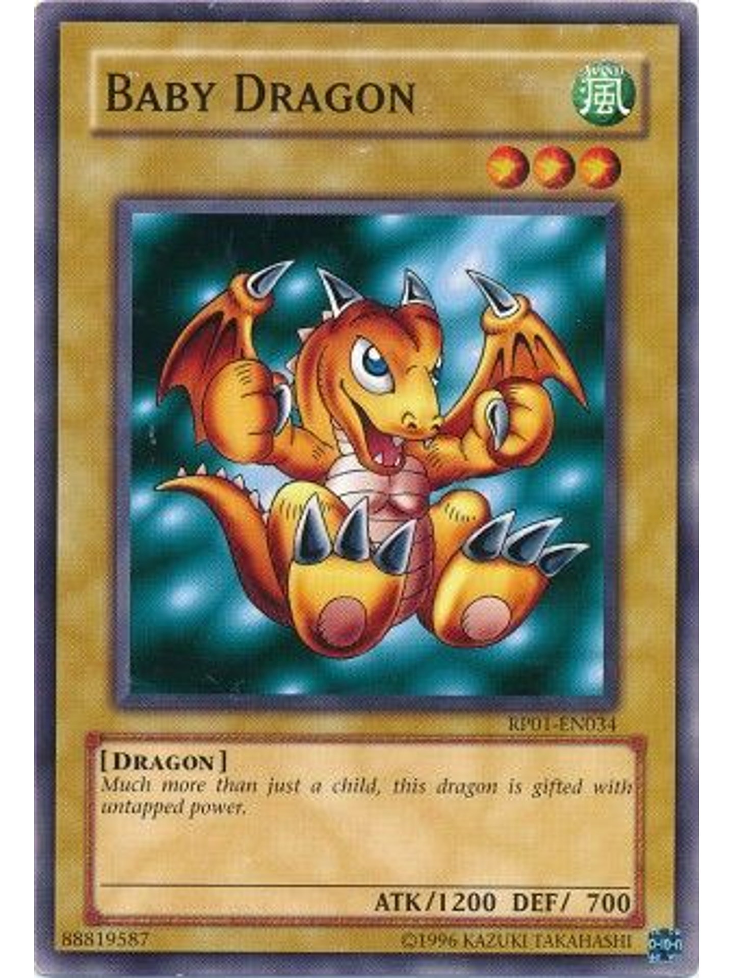 Baby Dragon - RP01-EN034 - Common (Reprint) 1