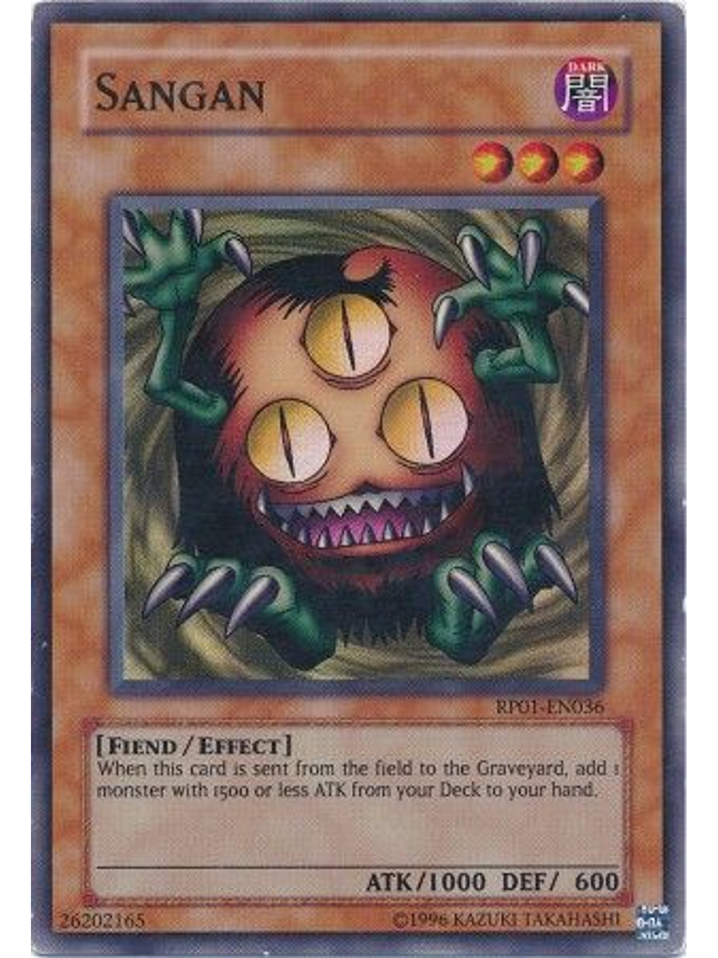 Sangan - RP01-EN036 - Super Rare (Reprint) 1