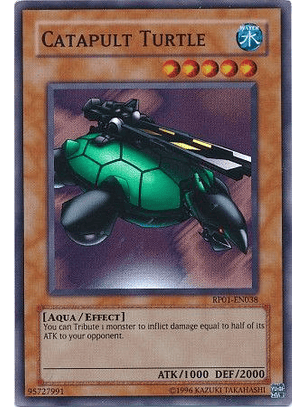 Catapult Turtle - RP01-EN038 - Super Rare (Reprint)