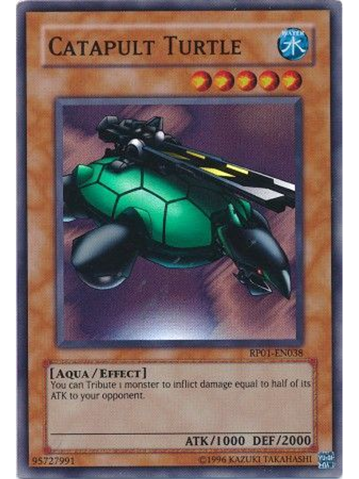 Catapult Turtle - RP01-EN038 - Super Rare (Reprint) 1