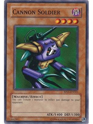 Cannon Soldier - RP01-EN041 - Common (Reprint)