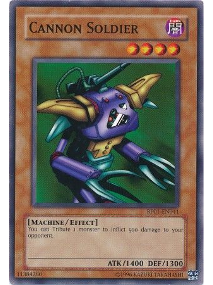 Cannon Soldier - RP01-EN041 - Common (Reprint) 1