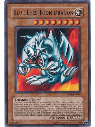 Blue-Eyes Toon Dragon - RP01-EN050 - Rare (Reprint)