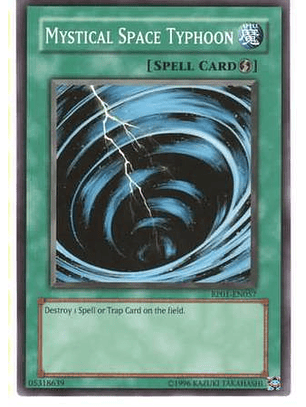 Mystical Space Typhoon - RP01-EN057 - Common (Reprint)