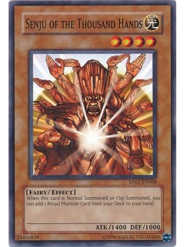Senju of the Thousand Hands - RP01-EN068 - Common (Reprint) 1