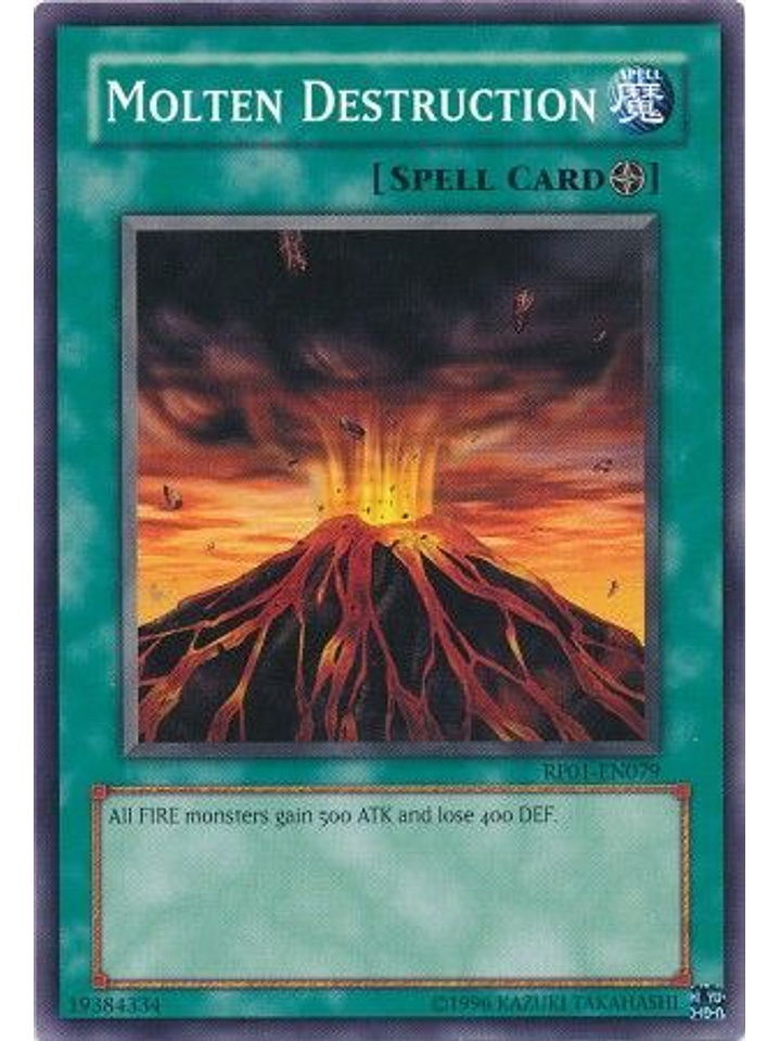 Molten Destruction - RP01-EN079 - Common (Reprint) 1
