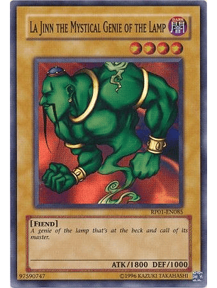 La Jinn the Mystical Genie of the Lamp - RP01-EN085 - Super Rare (Reprint)