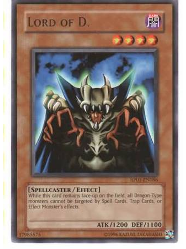 Lord of D. - RP01-EN086 - Rare (Reprint) 1