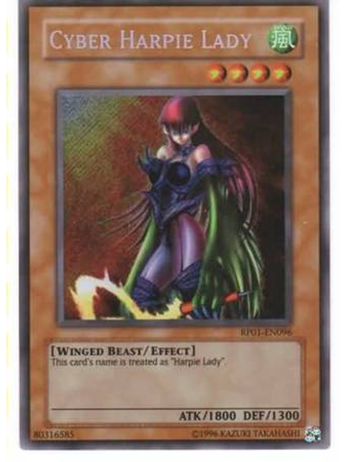 Cyber Harpie Lady - RP01-EN096 - Secret Rare (Reprint) 1