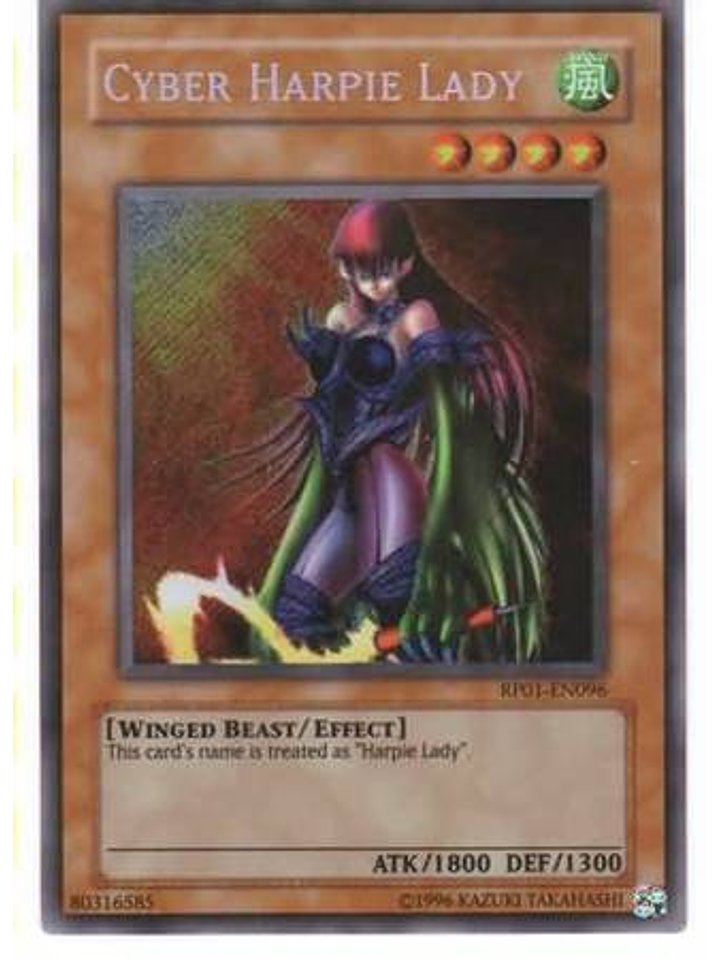 Cyber Harpie Lady - RP01-EN096 - Secret Rare (Reprint) 1