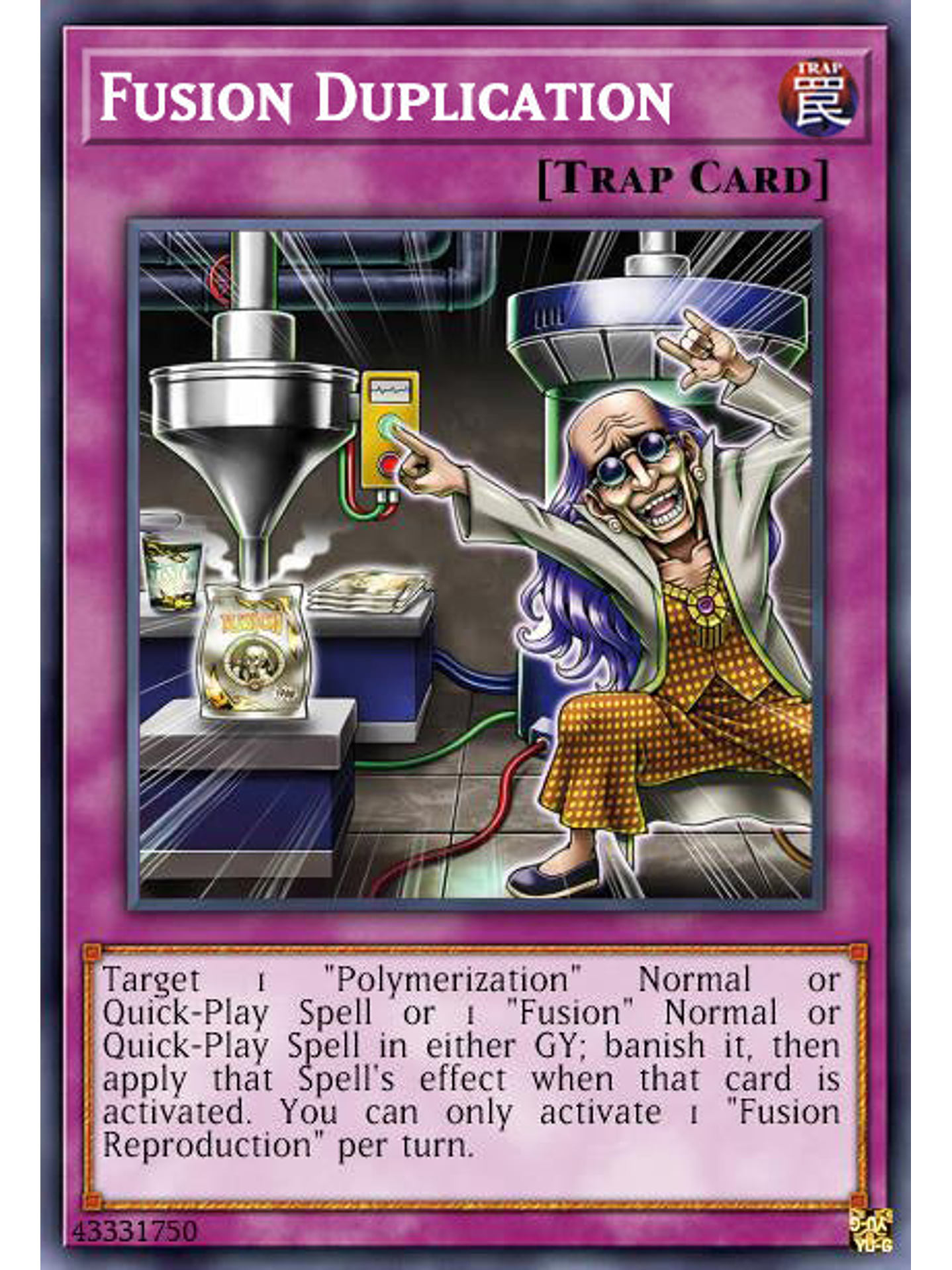 Fusion Duplication - MP24-EN201 - Ultra Rare 1st Edition 1