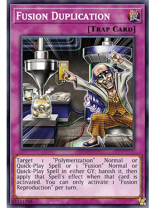 Fusion Duplication - MP24-EN201 - Ultra Rare 1st Edition