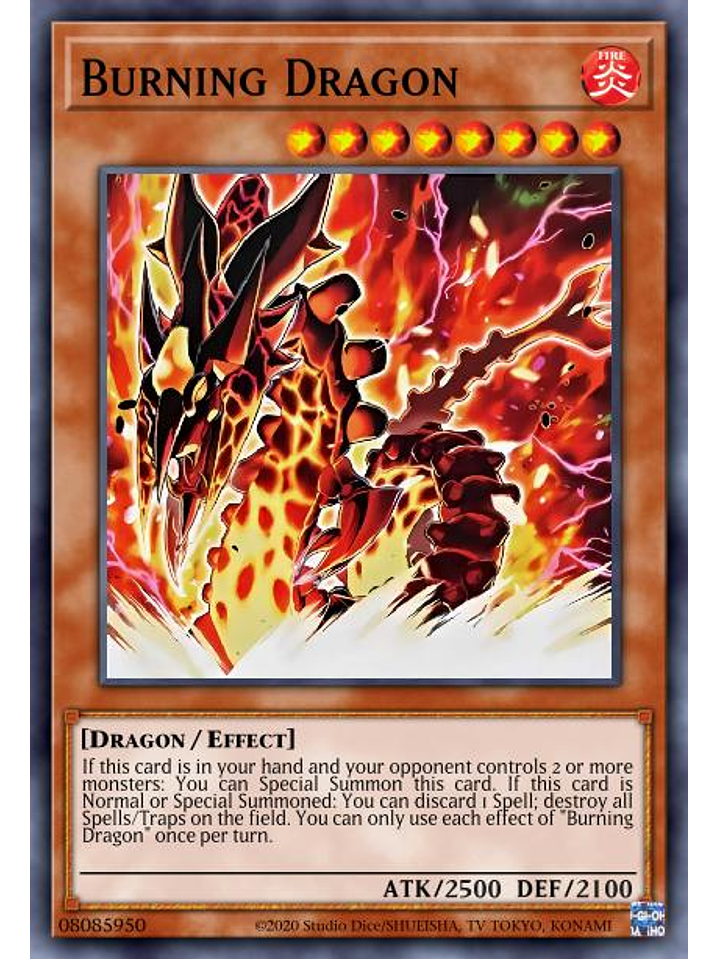 Burning Dragon - MP24-EN251 - Ultra Rare 1st Edition 1