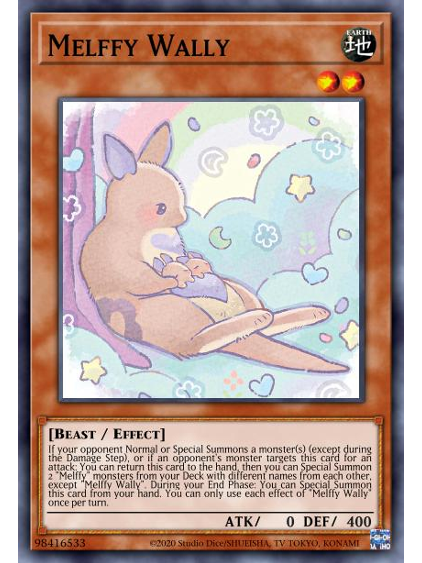 Melffy Wally - MP24-EN153 - Ultra Rare 1st Edition 1