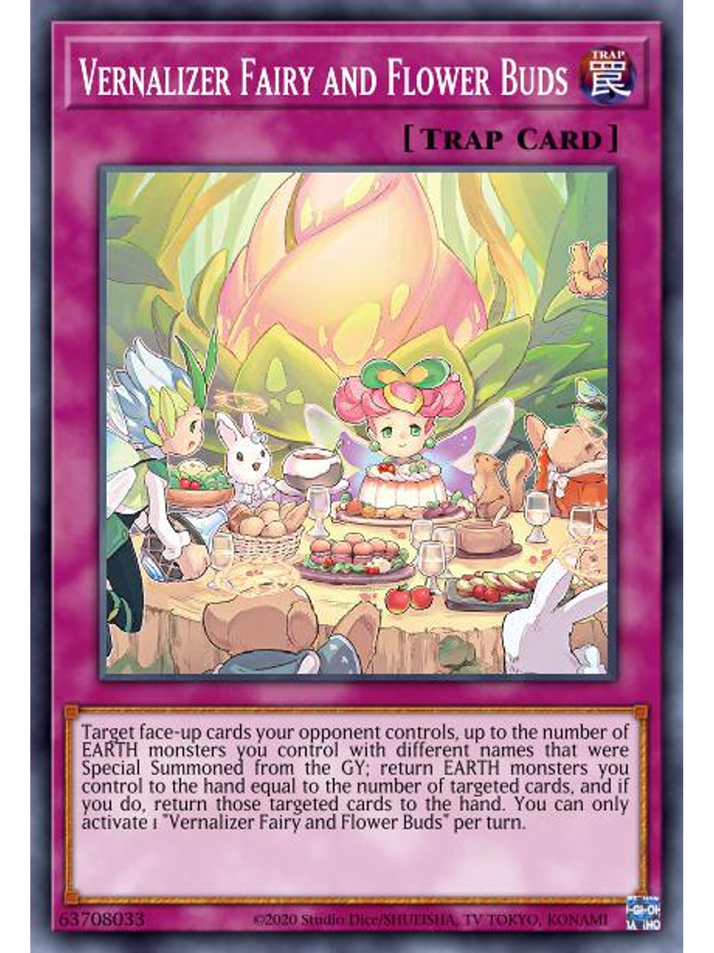 Vernusylph and the Flower Buds - MP24-EN304 - Common 1st Edition 1