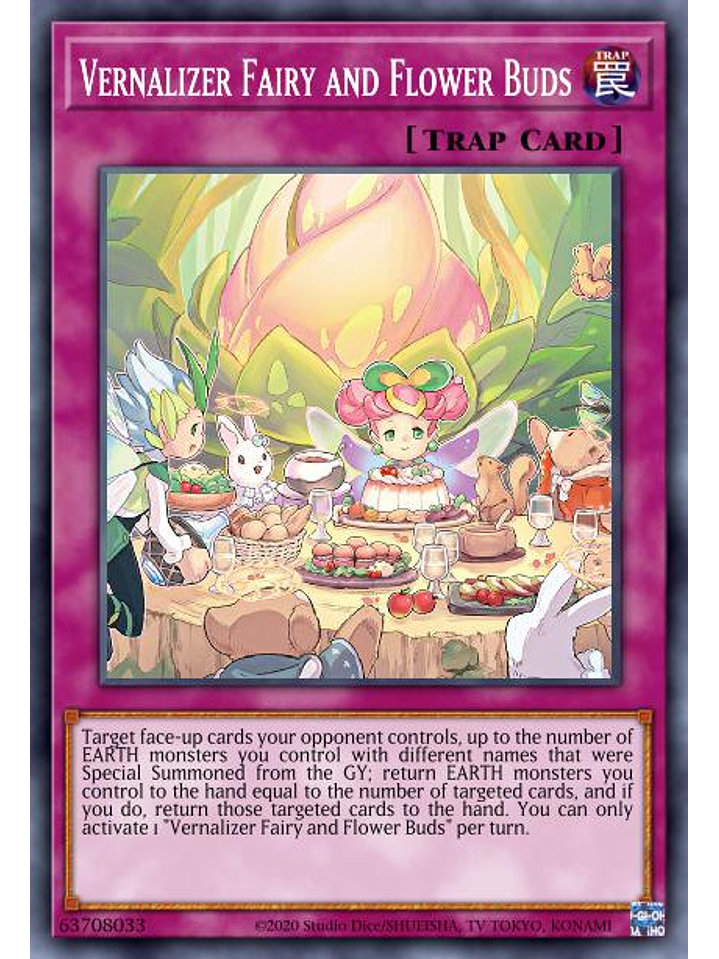 Vernusylph and the Flower Buds - MP24-EN304 - Common 1st Edition 1