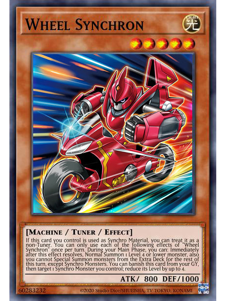 Wheel Synchron - MP24-EN206 - Ultra Rare 1st Edition 1