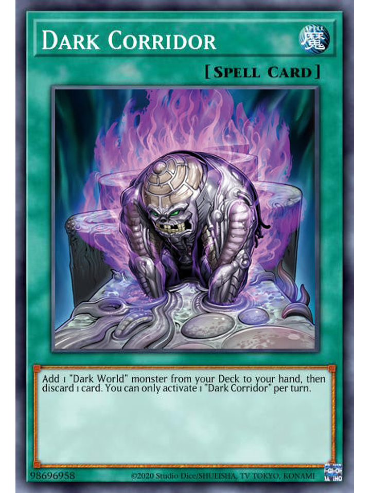 Dark Corridor - MP24-EN103 - Prismatic Secret Rare 1st Edition 1