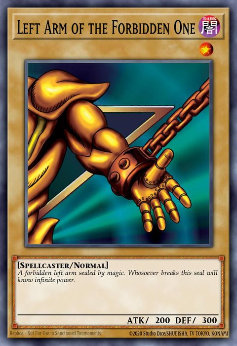 Left Arm of the Forbidden One - MP24-EN005 - Quarter Century Secret Rare 1st Edition