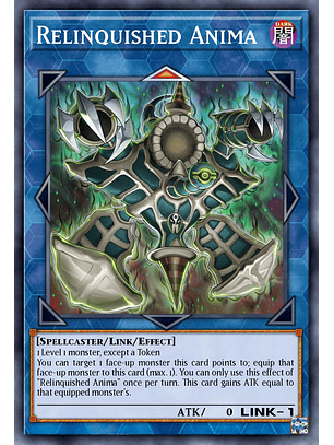 Relinquished Anima - MP24-EN007 - Quarter Century Secret Rare 1st Edition