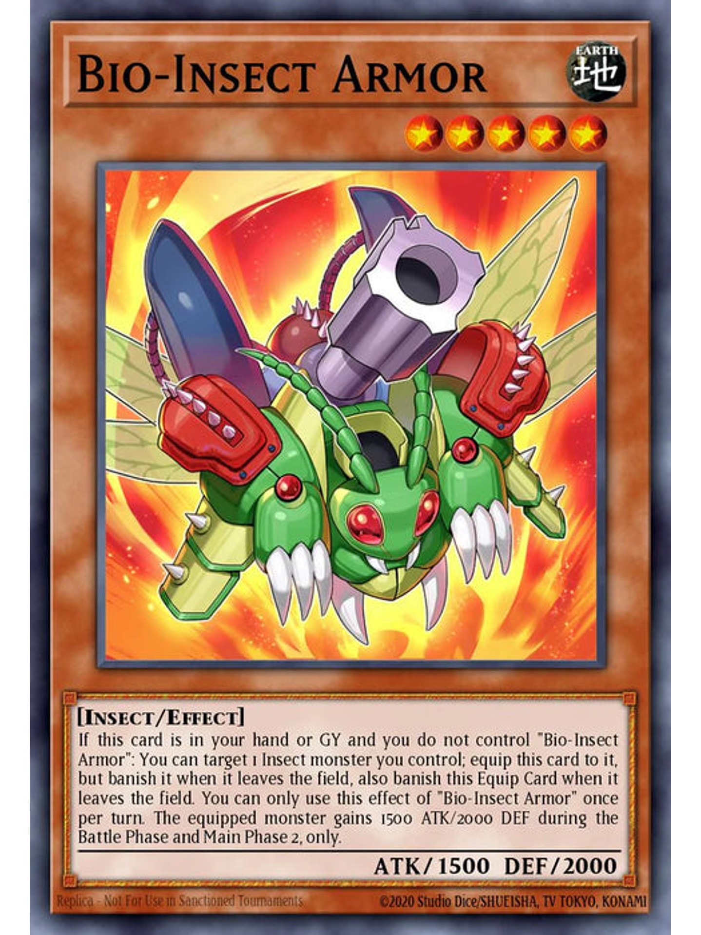 Bio-Insect Armor - MP24-EN311 - Common 1st Edition 1