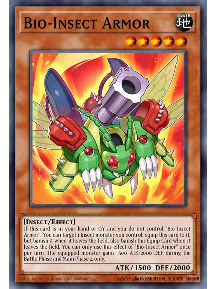 Bio-Insect Armor - MP24-EN311 - Common 1st Edition 1