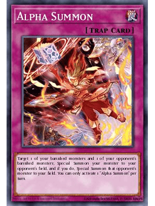 Alpha Summon - MP24-EN256 - Ultra Rare 1st Edition