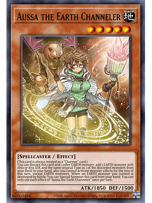 Aussa the Earth Channeler - MP24-EN061 - Prismatic Secret Rare 1st Edition