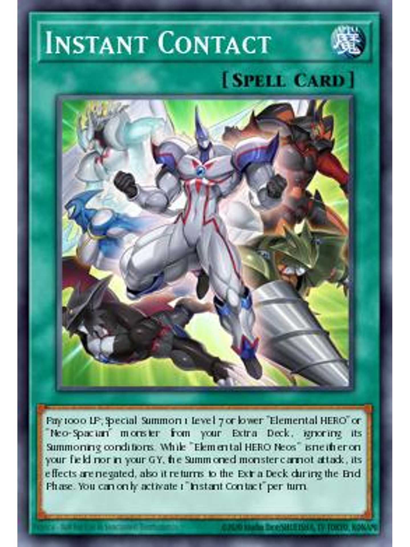 Instant Contact - MP24-EN160 - Ultra Rare 1st Edition 1