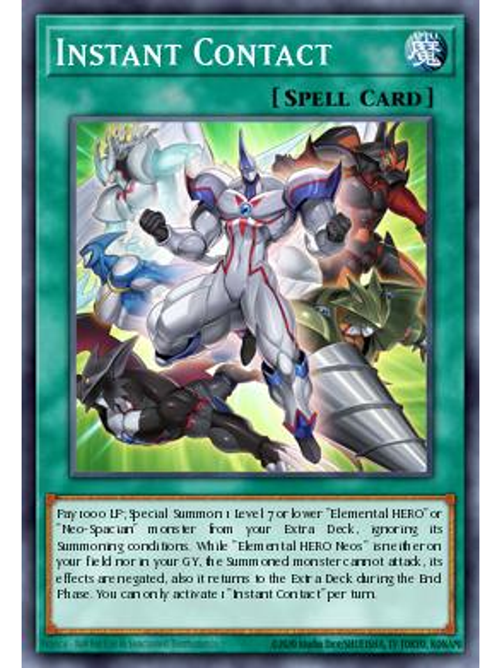 Instant Contact - MP24-EN160 - Ultra Rare 1st Edition 1