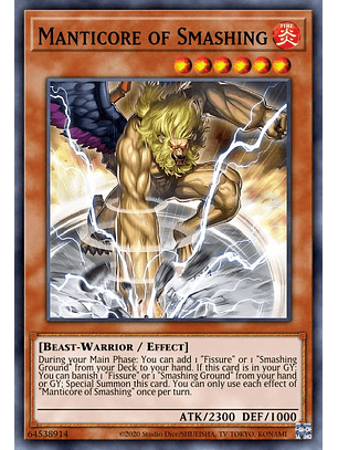 Manticore of Smashing - MP24-EN314 - Common 1st Edition