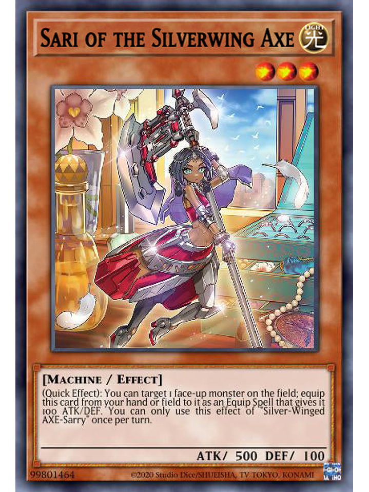 Sari of the Silverwing Axe - MP24-EN315 - Common 1st Edition 1