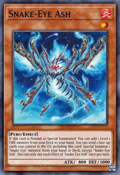 Snake-Eye Ash - MP24-EN110 - Prismatic Secret Rare 1st Edition