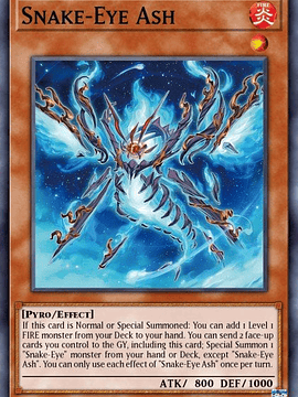 Snake-Eye Ash - MP24-EN110 - Prismatic Secret Rare 1st Edition