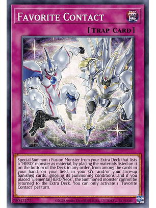 Favorite Contact - MP24-EN063 - Prismatic Secret Rare 1st Edition