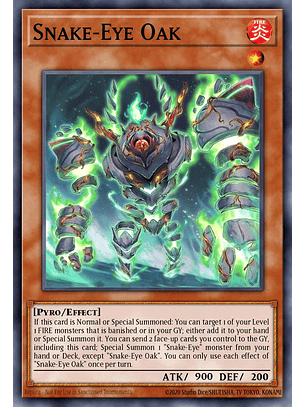 Snake-Eye Oak - MP24-EN111 - Prismatic Secret Rare 1st Edition