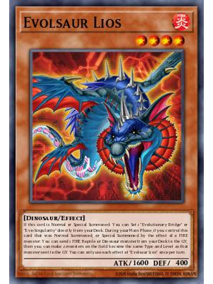 Evolsaur Lios - MP24-EN214 - Ultra Rare 1st Edition 1