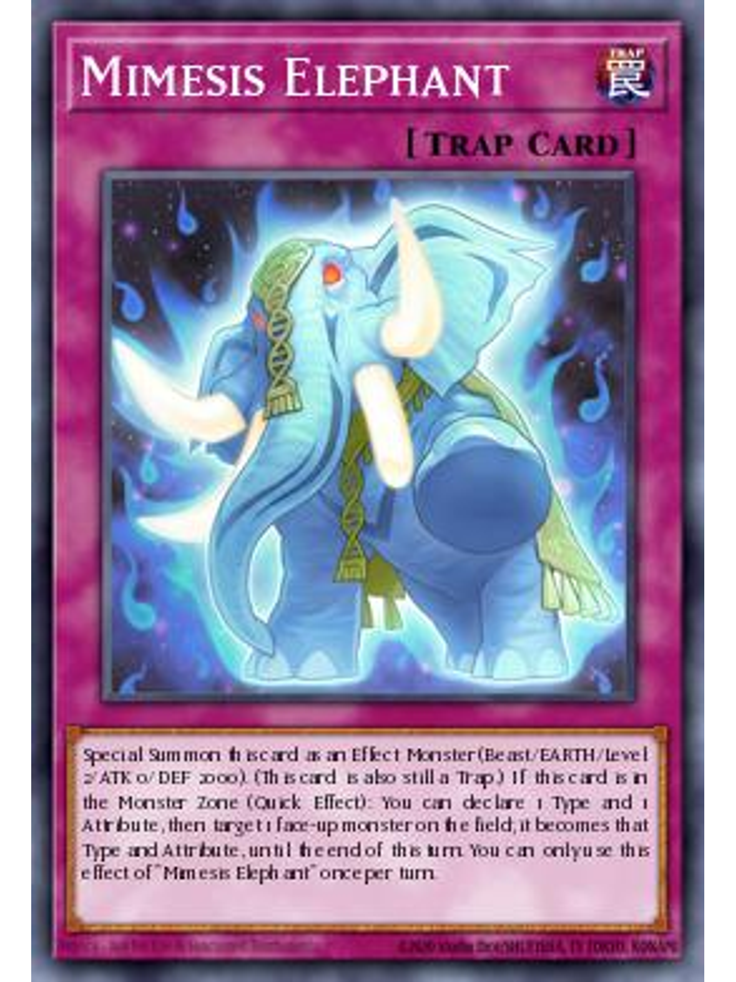 Mimesis Elephant - MP24-EN163 - Ultra Rare 1st Edition 1