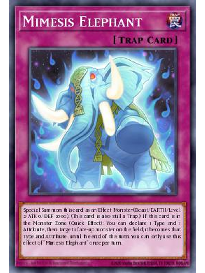 Mimesis Elephant - MP24-EN163 - Ultra Rare 1st Edition 1