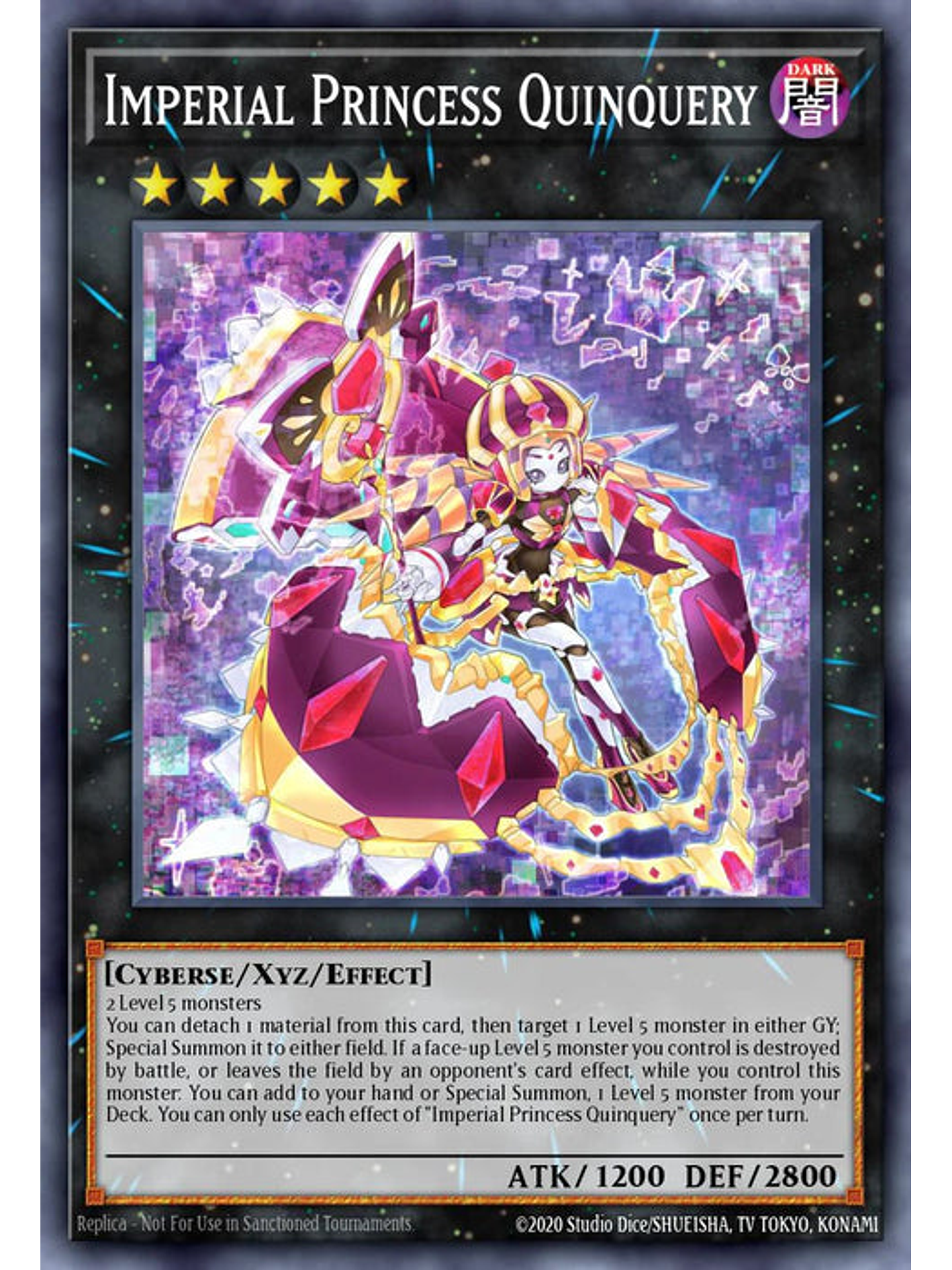 Imperial Princess Quinquery - MP24-EN357 - Common 1st Edition 1