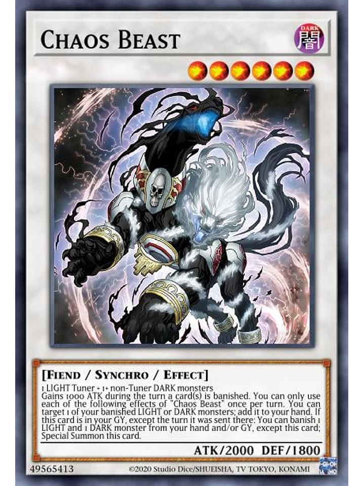 Chaos Beast - MP24-EN318 - Common 1st Edition 1