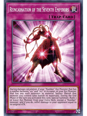 Reincarnation of the Seventh Emperors - MP24-EN360 - Common 1st Edition
