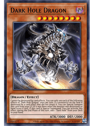Dark Hole Dragon - MP24-EN117 - Prismatic Secret Rare 1st Edition