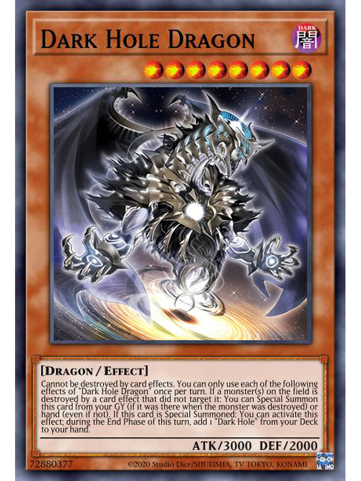 Dark Hole Dragon - MP24-EN117 - Prismatic Secret Rare 1st Edition 1