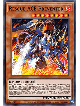 Rescue-ACE Preventer - MP24-EN217 - Ultra Rare 1st Edition