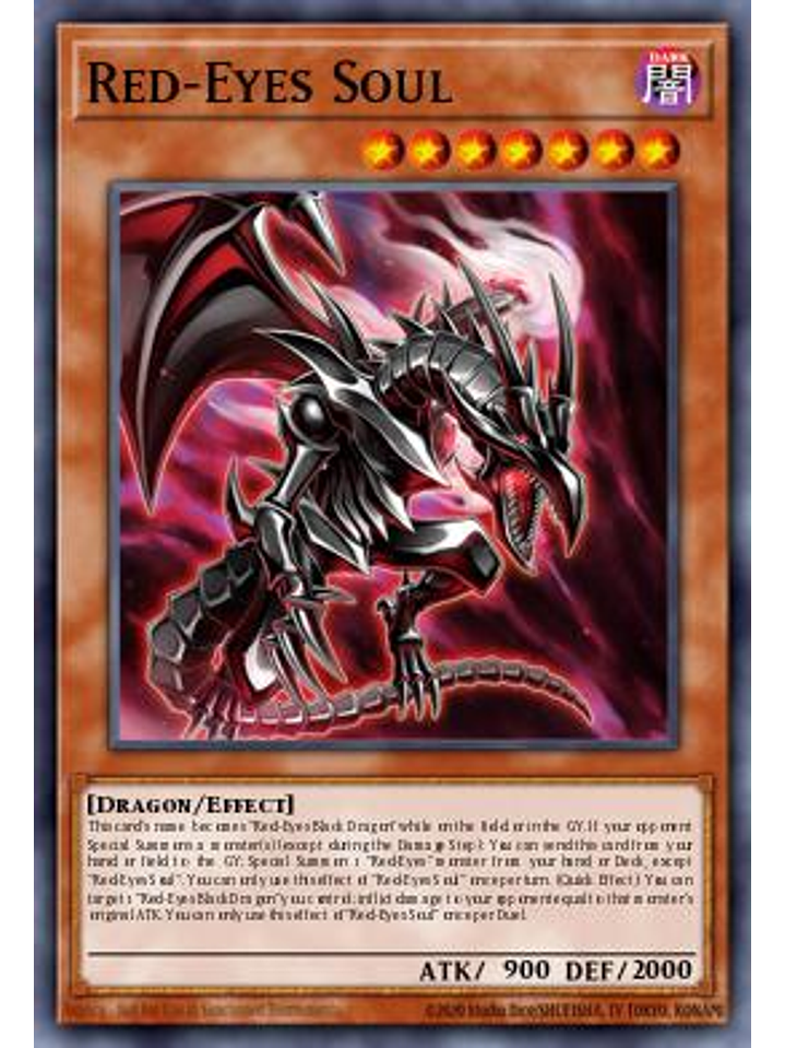 Red-Eyes Soul - MP24-EN260 - Ultra Rare 1st Edition 1