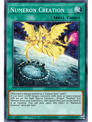 Numeron Creation - MP24-EN320 - Common 1st Edition