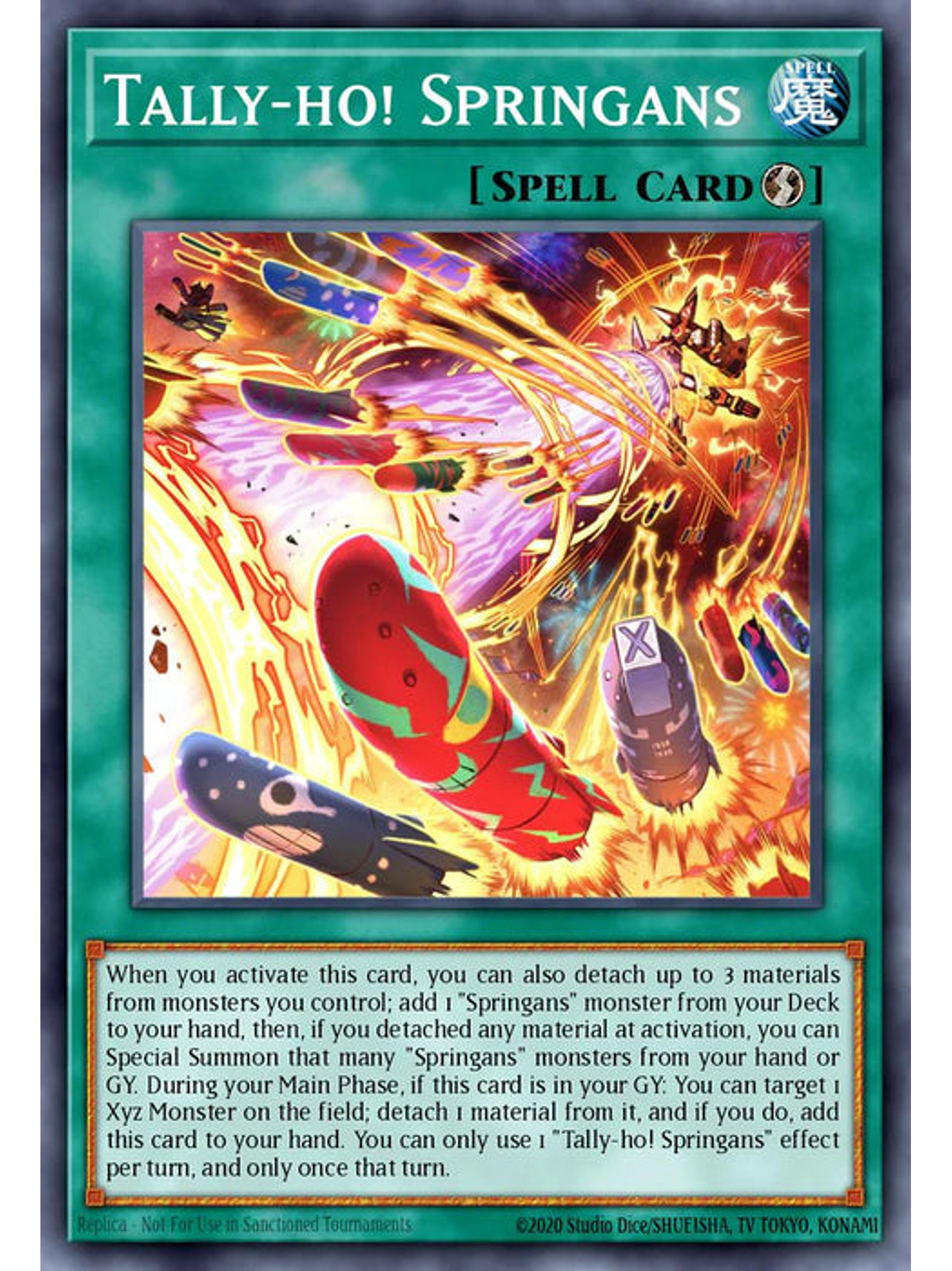 Tally-ho! Springans - MP24-EN322 - Common 1st Edition 1