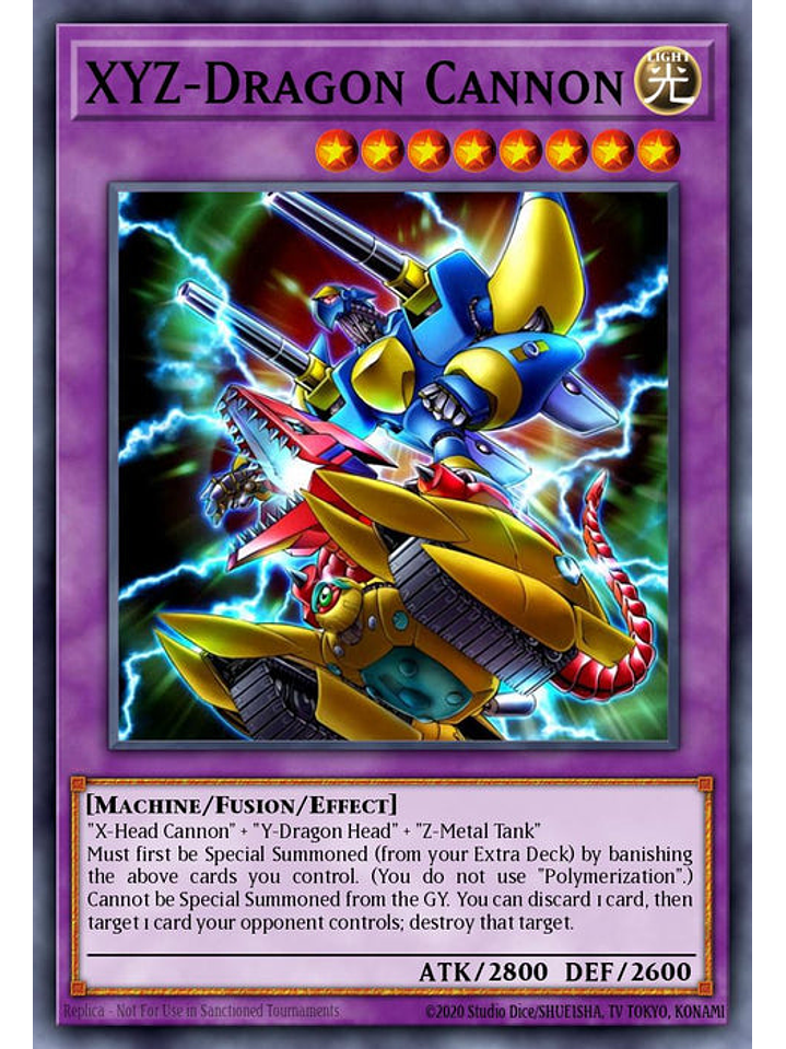 XYZ-Dragon Cannon (alternate art) - MP24-EN011 - Quarter Century Secret Rare 1st Edition 1